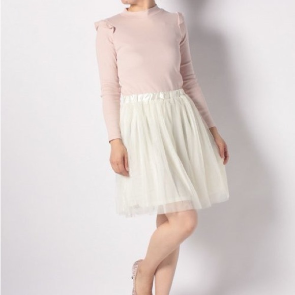 earth music & ecology ☆ tulle skirt - Picture 2 of 10